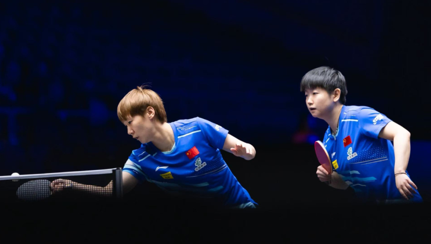 摧枯拉朽！孙颖莎王曼昱首秀3-0集锦：海产姐妹首秀光速横扫晋级
