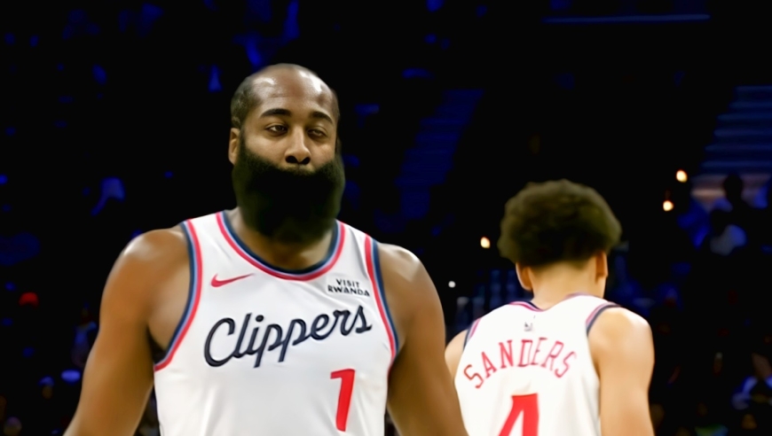 随着哈登28+6+5，错失绝杀，马克西39分乔治复出，快船108-110惜败76人！