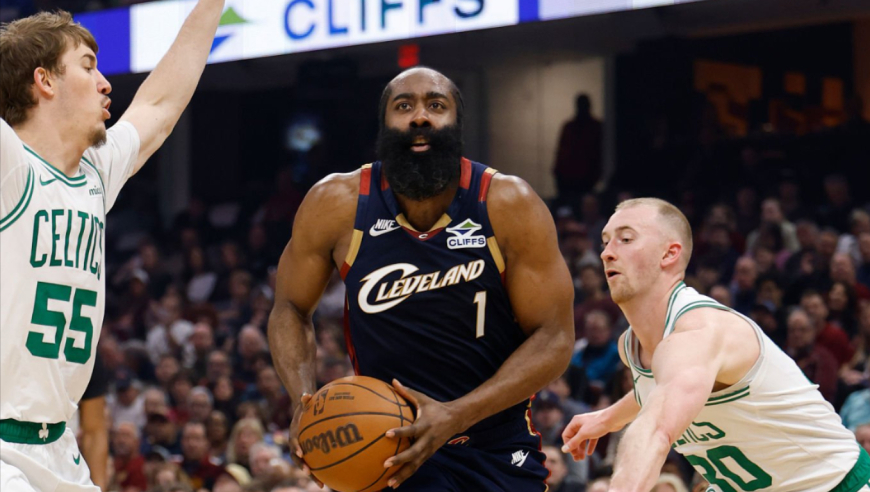 不敌凯尔特人！哈登16中6砍19分4板10助：超远连线莫布利