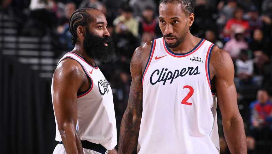 快船5连胜北伐冲前十：狂胜41分吊打 小卡33+5+5单节18分挡不住