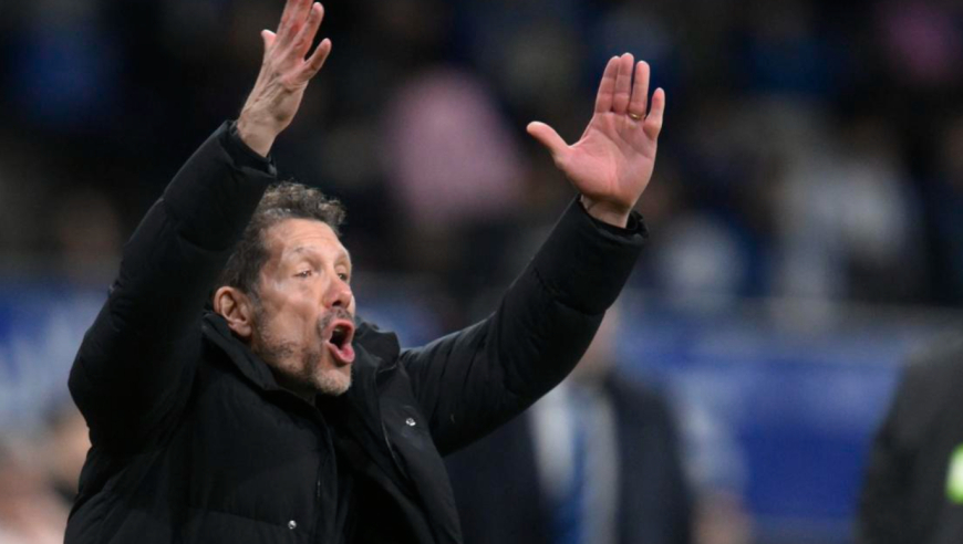 第94分钟绝杀！西蒙尼狂欢，1亿巨星立大功：终结14轮进球荒