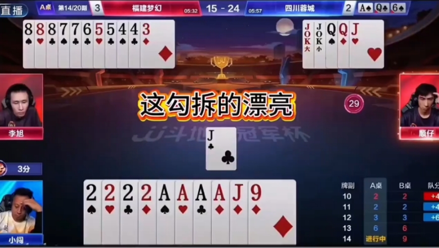 这对勾拆的漂亮