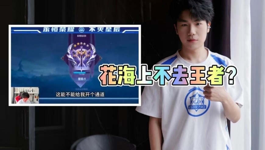 职业选手花海卡在钻石上不去王者？假的！别无脑怪王者匹配机制了