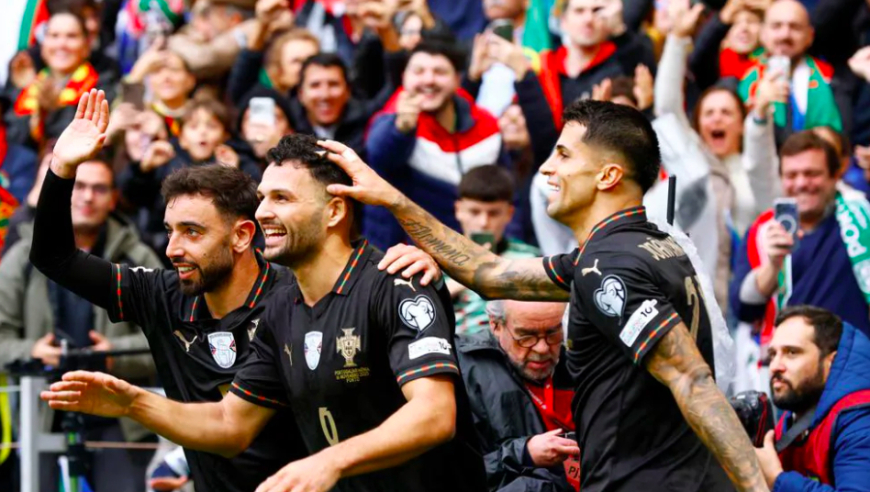 世预赛收官：葡萄牙9-1 英格兰2-0八战全胜进22球0失球 法国3-1