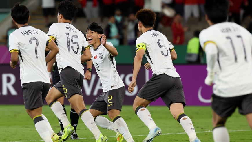 挑战日本创奇迹！多角度回放中国进越南3球，杀入U23亚洲杯决赛