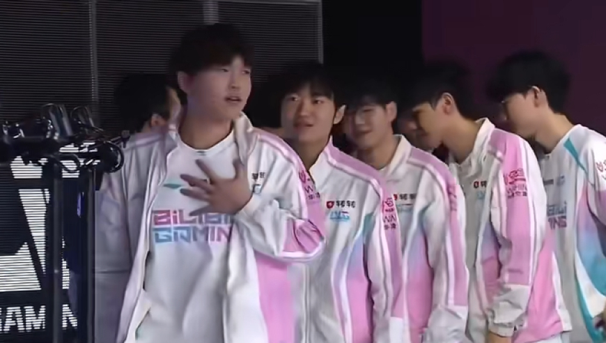 BLG夺冠，Bin斩获FMVP，光速发文：我依然是世一上