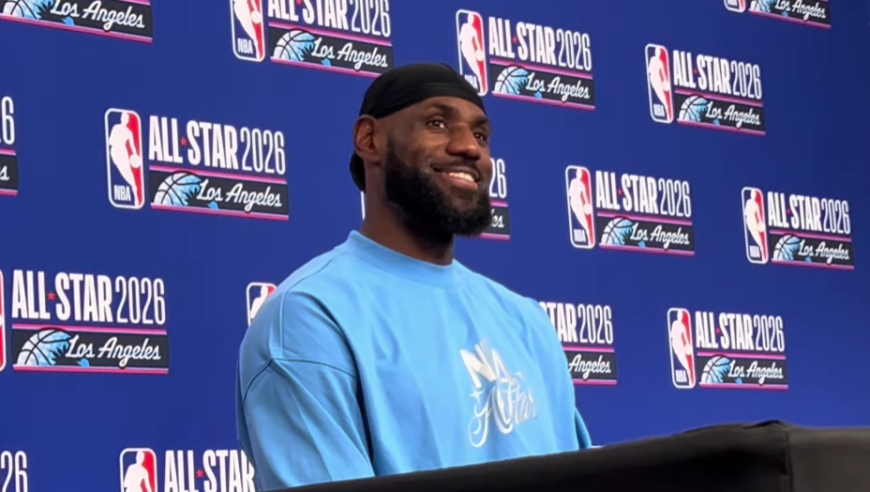 詹姆斯全明星采访实录：我更喜欢东西部对抗赛制 湖人冲冠关键在健康