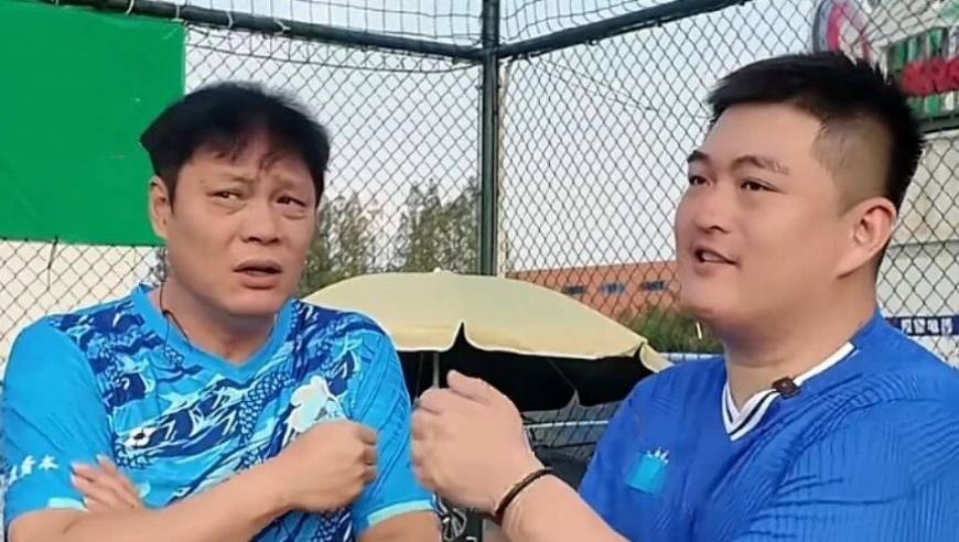 “陪太子读书”照进现实？赵大牛踢球赛，一身赘肉却连连进球