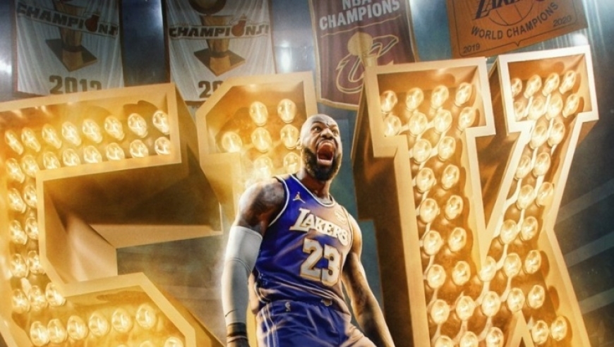 再创历史新高！詹姆斯迎里程碑：常规赛+季后赛总分突破51000分