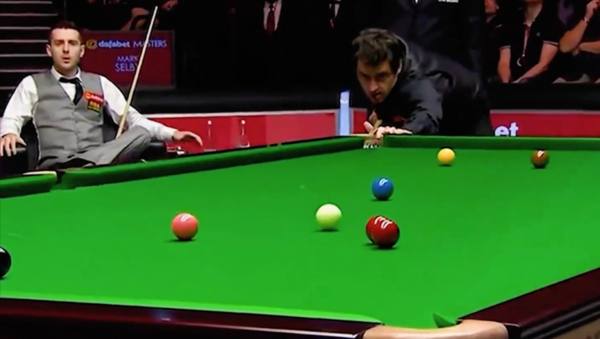 火箭被做奇葩斯诺克，五次失败魔王乐疯，反手打超塞尔比｜体坛记忆