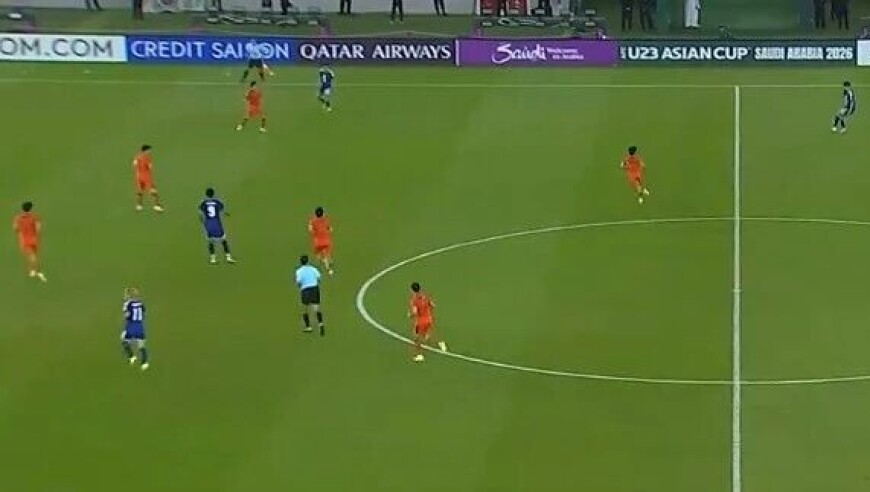 日本队又进1球！U23国足0比4