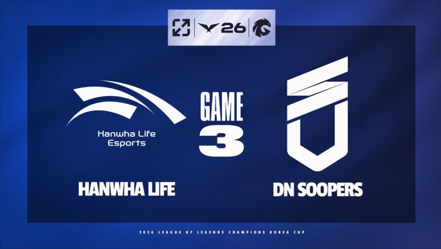 [LCK]【HLE vs DNS】第三局速看丨2026LCK杯小组对抗赛丨20260124
