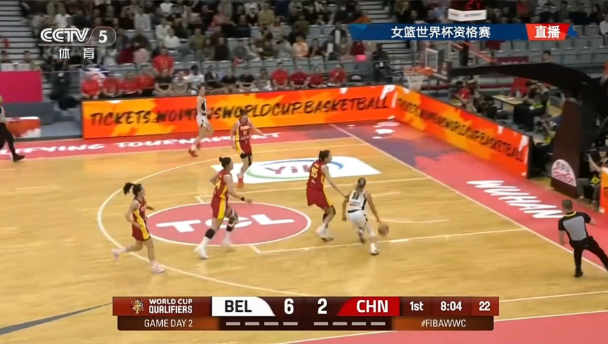 要稳住啊！比利时开局外线火力全开三分连中 中国女篮遭9-2开局