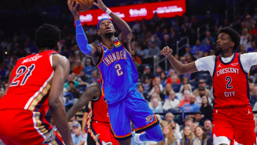 8人上双打爆鱼腩！卫冕冠军疯狂7连胜，亚历山大轰30+7创纪录