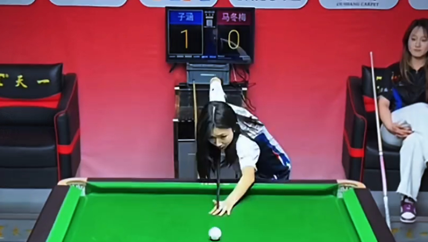 百年难遇的台球奇才，只有你想不到，没有她们做不到