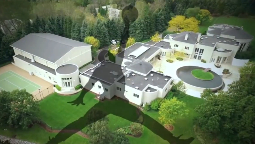 体坛记忆｜十大最昂贵的NBA球员的豪宅【1】