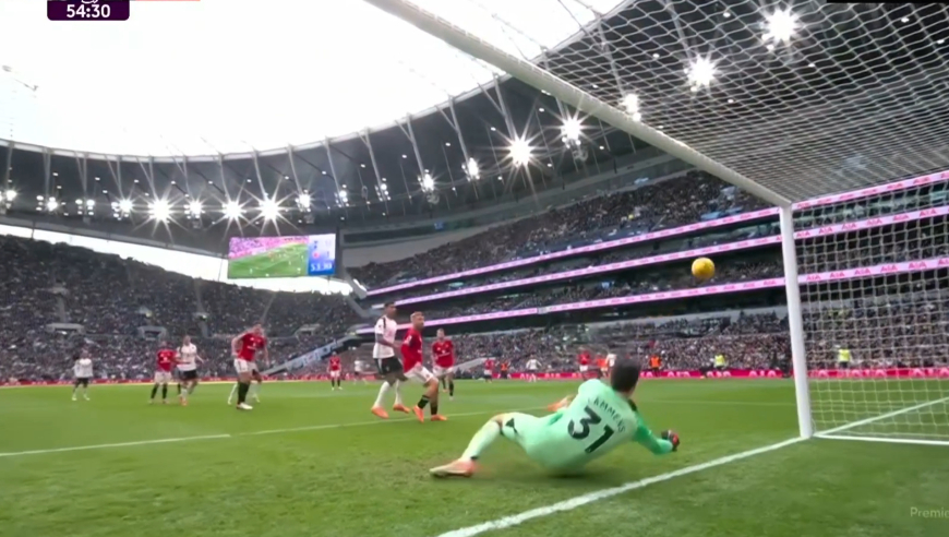 曼联这次买对了！
拉门斯2分钟内2次神扑化险，反应神速解说直言发挥10分