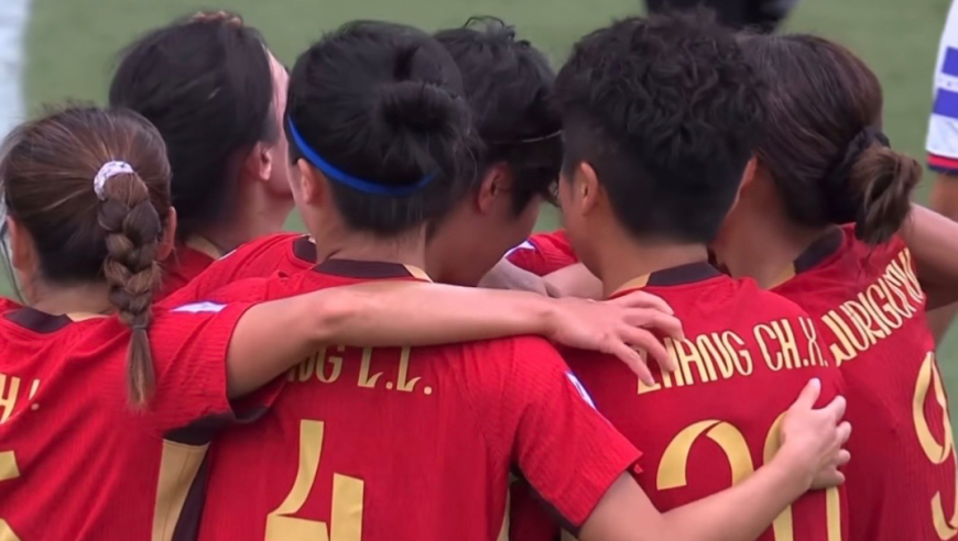 中国女足终于进球了！王霜大师级卸球+&ldquo;架炮&rdquo;，邵子钦爆射破僵