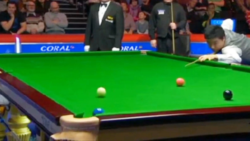 体坛记忆｜做球天花板！丁俊晖计算线路能力堪比电脑，复杂程度令人叹为观止（３）