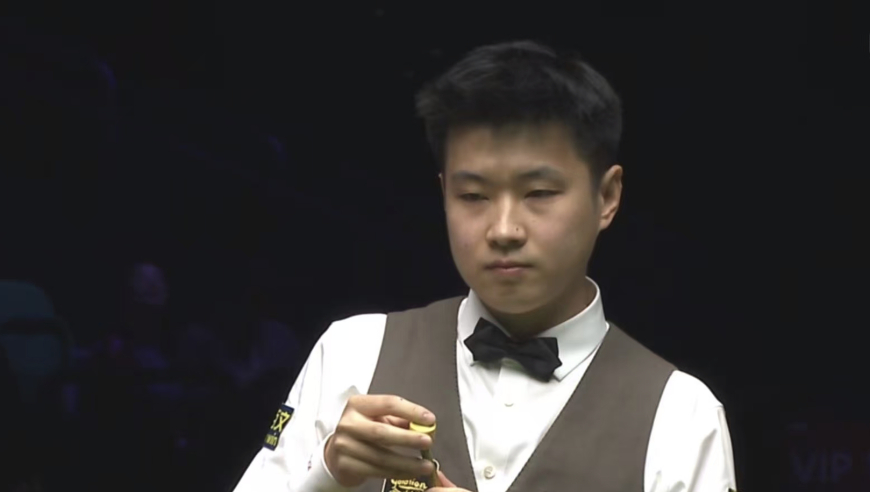 5-0横扫！斯诺克中国德比：赵心童造惨案，下轮对手+时间也确定了