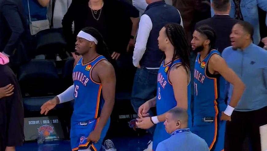 雷霆尼克斯决胜时刻：亚历山大关键三分 尼克斯80秒轰8分但投丢绝平