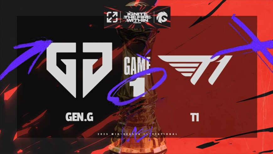 [MSI]【GEN vs T1】第一局速看丨2025MSI季中冠军赛总决赛丨20250713
