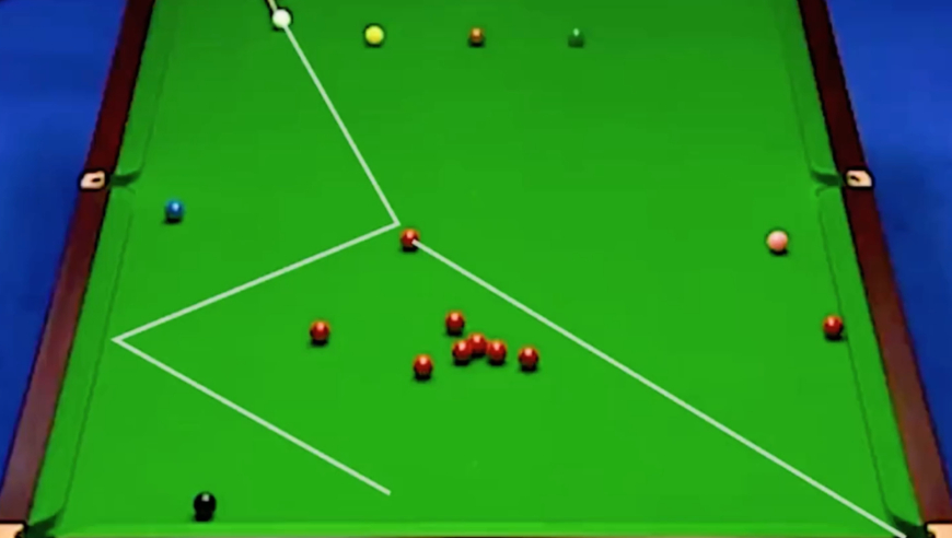 奥沙利文有多嚣张，懒得走路五颗球打同一个袋｜体坛记忆