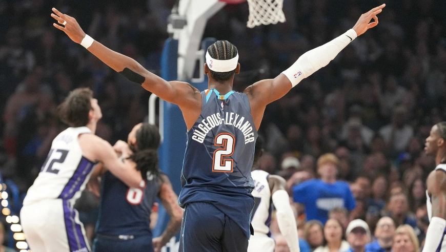 开季16战15胜，美媒预测77胜破勇士纪录！雷霆队凭啥被如此看好？