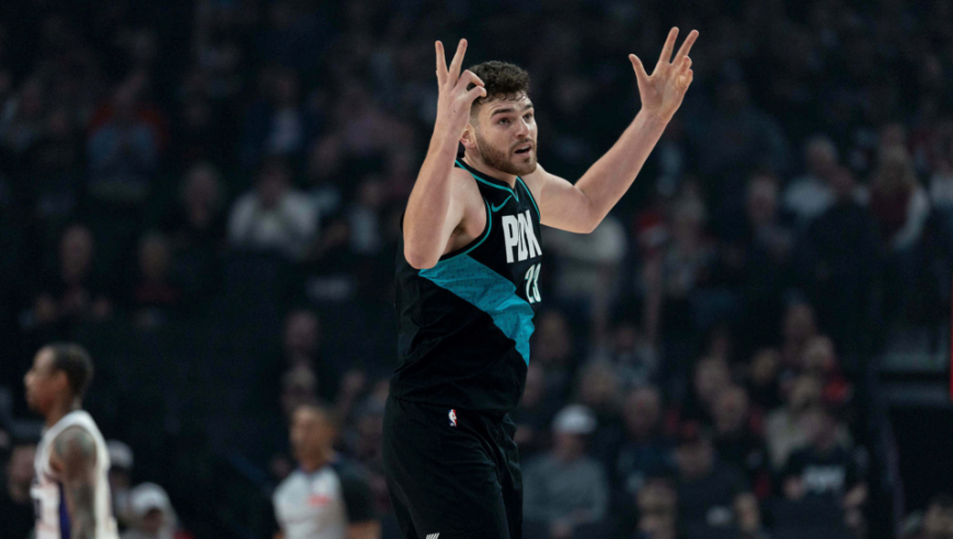 开拓者加时送国王4连败！阿夫迪亚35分罚球准绝杀 杨瀚森连续3场被DNP