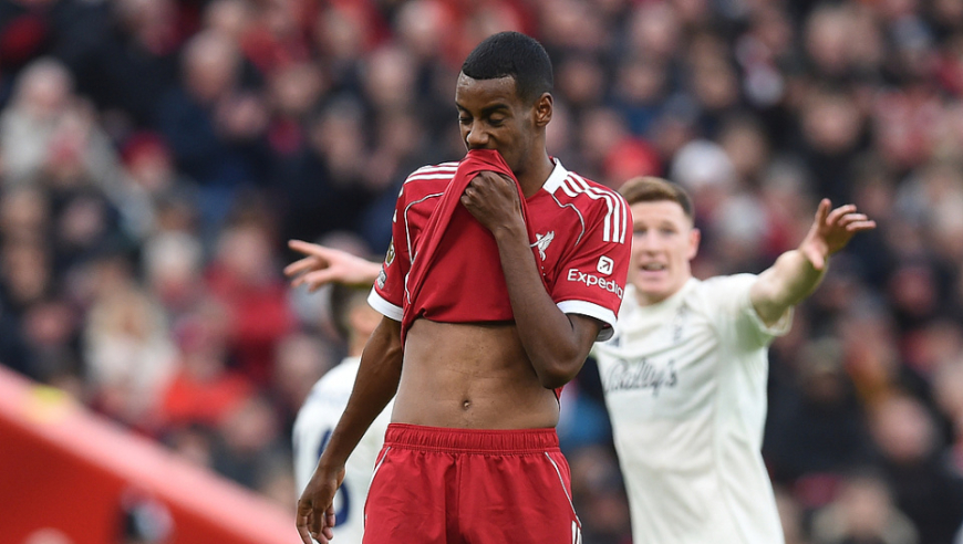 主场崩盘！英超：利物浦爆冷0-3森林 近7轮6负 萨拉赫、伊萨克哑火