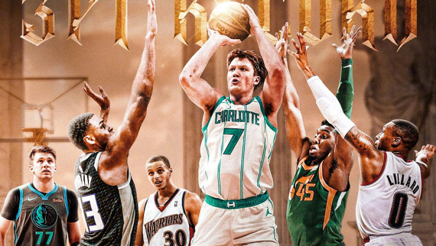 209记三分球！克神创造历史，这么打下去，库里的纪录也保不住了