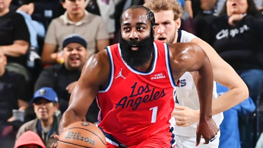 NBA杯赛:快船107-112不敌灰熊，惨遭逆转，伦纳德39分哈登23分，快船要沉了！