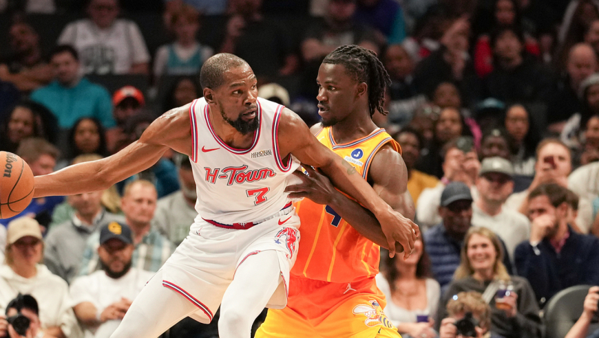 包揽火箭最后10分！杜兰特轰35+8连创纪录：追平贾巴尔紧追科比