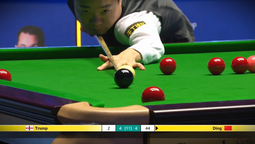 体坛记忆｜4-4生死局，丁俊晖变态准度暴打小特豪取赛点