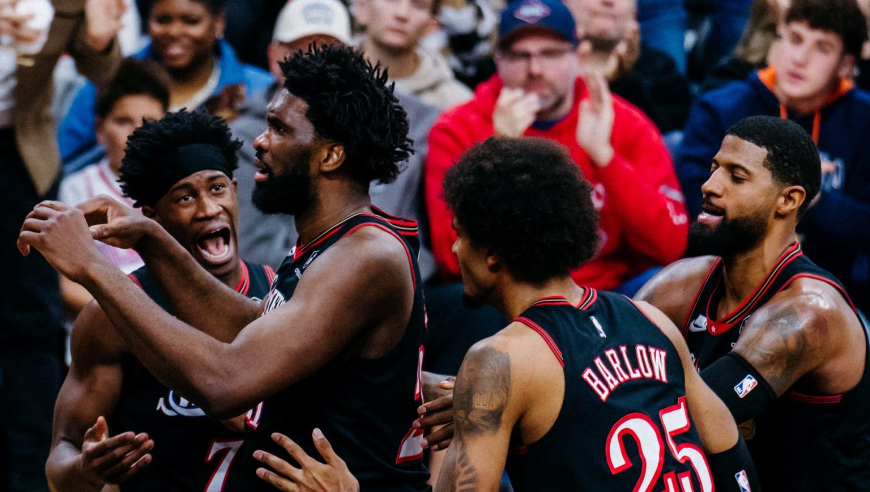 创76人生涯新高，乔治梦回巅峰！你用行动证明自己和恩比德不一样