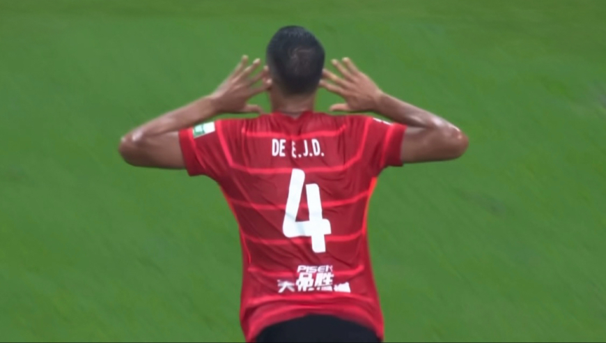 说曹操曹操就到！解说刚夸德尔加多，球员直接一脚破门“回应”