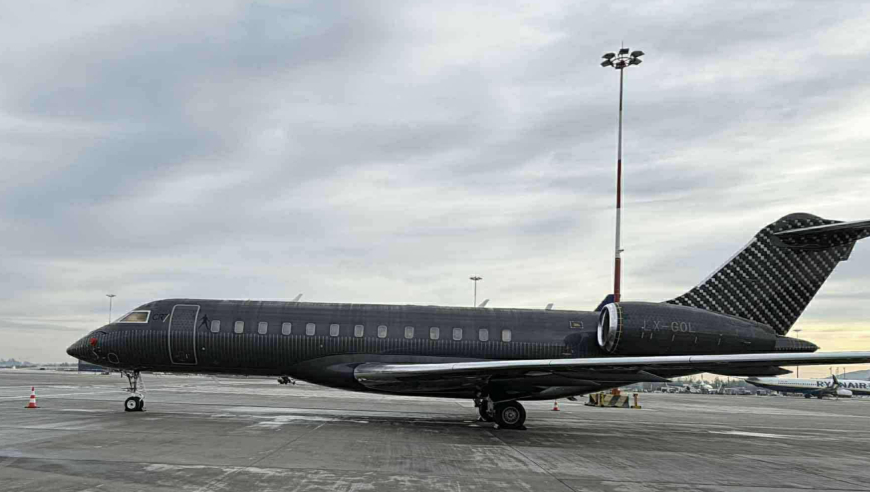 C罗7300万刀私人飞机现身波兰引发轰动，年保养费数百万