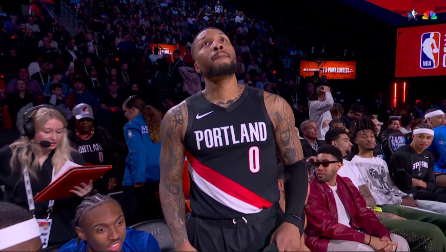 剑指第三冠！利拉德三分大赛首轮完整版 后程发力轰27分晋级决赛！