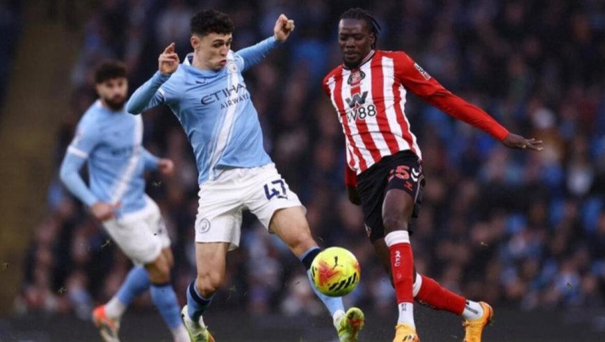 英超-距榜首2分！曼城3-0桑德兰升至第2，迪亚斯世界波，谢尔基2助攻