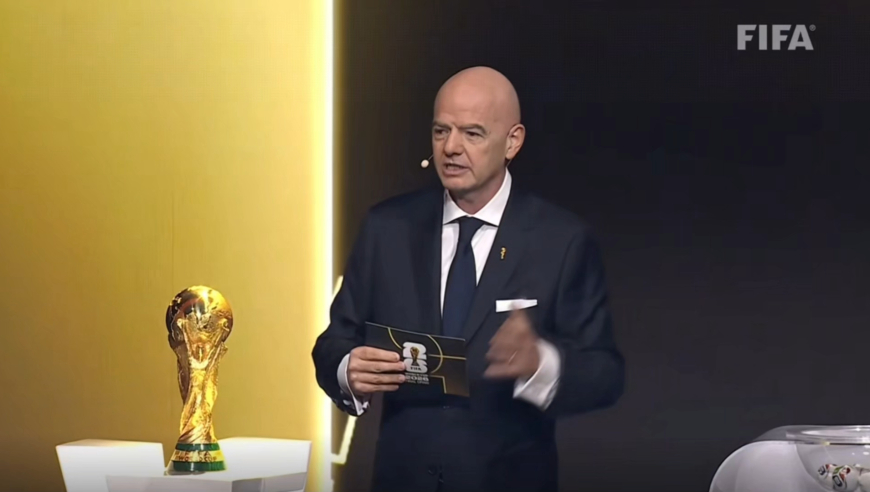 2026世界杯抽签分组结果出炉：法国挪威造死亡之组 英格兰碰克罗地亚 阿根廷好签！