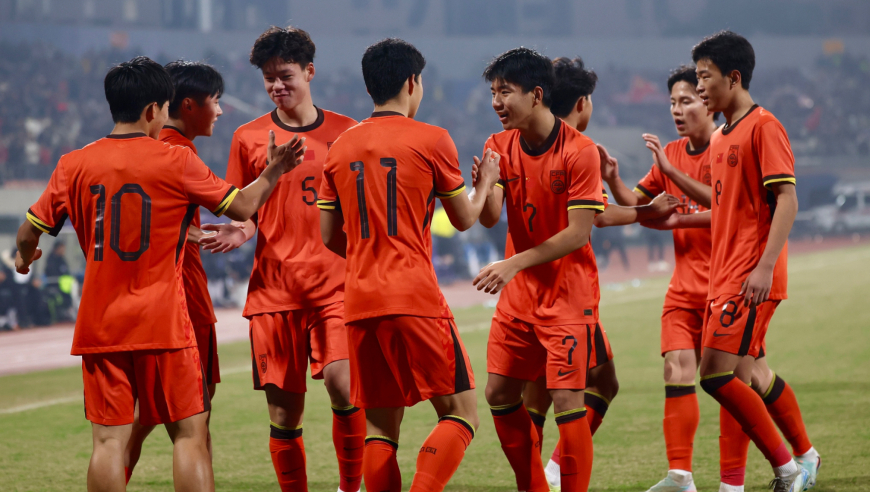 U17亚预赛：中国4-0孟加拉国 全胜+轰42球晋级 帅惟浩戴帽