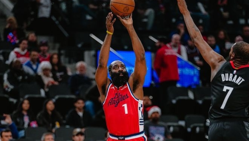 杜兰特输完二弟输三弟！哈登29+4+6小卡轰41分，快船送火箭两连败