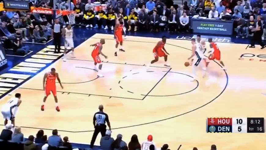 看巅峰哈登如何军训约基奇