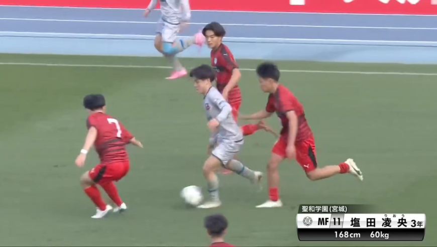 梅西附体！日本高中生马赛回旋射门+1V3一条龙过人造进球