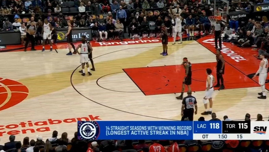 哈登中投命中锁定胜局 回顾快船对阵猛龙最后一刻