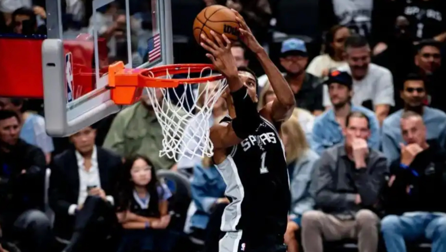 无愧MVP榜第一，文班又破纪录！马刺4连胜一口气获5大利好