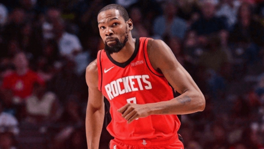 背靠背32+7掀翻东部第一！杜兰特成为休斯顿最硬的脊梁 | 主打星