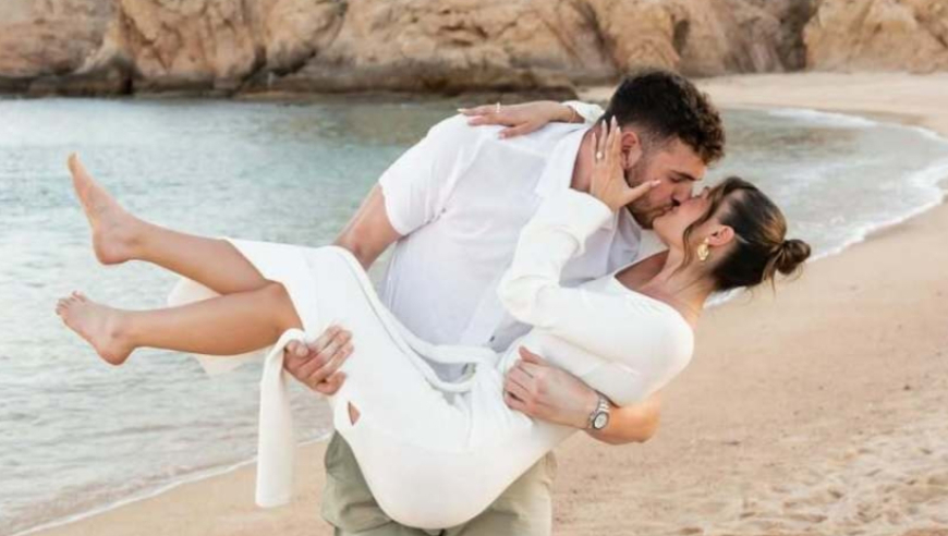 恭喜！克林根向恋人玛德琳成功求婚 杨瀚森女友评论区送祝福