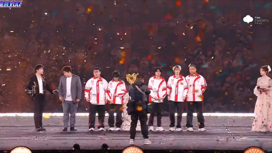 AG鸟巢夺冠！解说：“第一支在鸟巢夺冠的中国电竞战队”