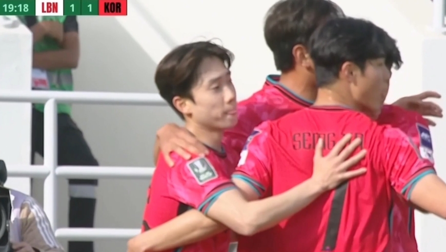实力压制！U23亚洲杯韩国4-2黎巴嫩：20分钟轰三球大逆转